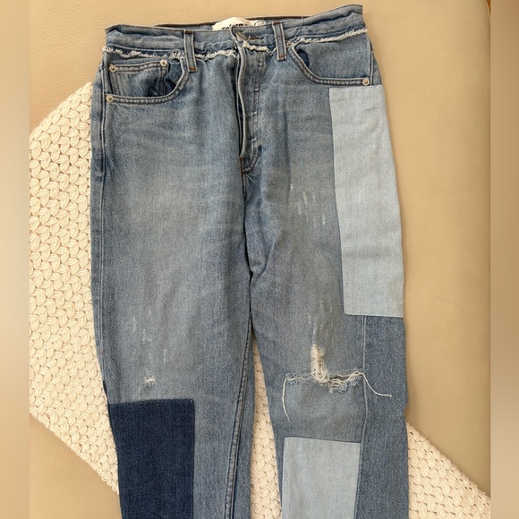 REFORMATION PATCH JEANS - Picture 1 of 10
